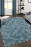Juno- Geometric Blue - Melrose Interiors