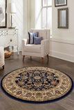 Kellan - Keshan - Navy  -   Melrose Interiors