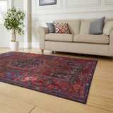 Kashmar Washable - Traditional - 2017 - Red - Think Rugs