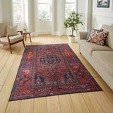 Kashmar Washable - Traditional - 2017 - Red - Think Rugs