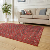 Kashmar Washable - Traditional - 2018- Red - Think Rugs