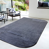 Kuza Shape - Black / Navy -   Asiatic London