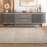 Kuza - Plain Stripe - Beige -  Asiatic London