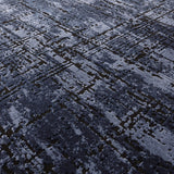 Kuza - Abstract - Navy -  Asiatic London