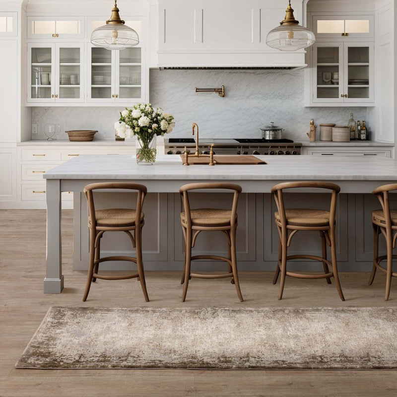 Kuza - Border - Beige -   Asiatic London