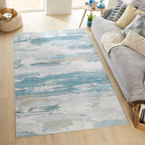Liberty -Modern - Washable -  LIB101 SKY -  (Concept Looms)