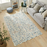 Liberty -Floral - Washable -  LIB301 IVBLU (Concept Looms)