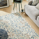 Liberty -Floral - Washable -  LIB301 IVBLU (Concept Looms)