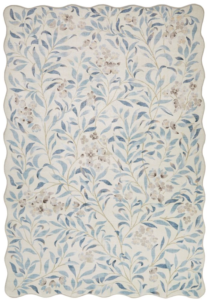 Liberty -Floral - Washable -  LIB301 IVBLU (Concept Looms)