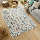 Liberty -Floral - Washable -  LIB308 IVORY (Concept Looms)