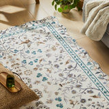 Liberty -Floral - Washable -  LIB308 IVORY (Concept Looms)