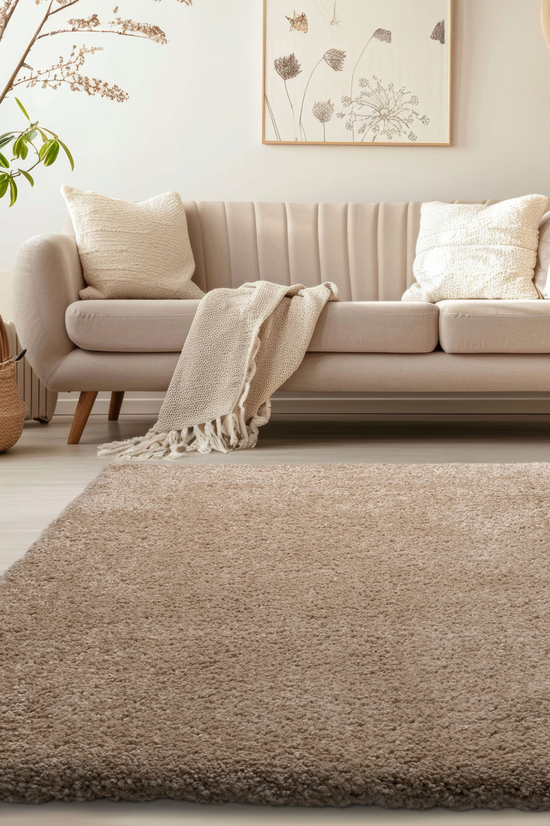 Luxury Shaggy - Natural  - Melrose Interiors