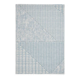 Larsson Geo - Blue -  Catherine Lansfield - Think Rugs