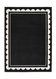 Maestro - Scallop - Black -  Melrose Interiors