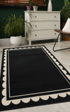 Maestro - Scallop - Black -  Melrose Interiors