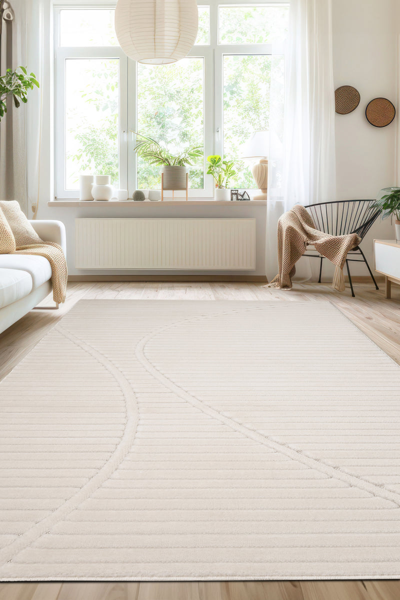 Malmo - Wave - White  - Melrose Interiors