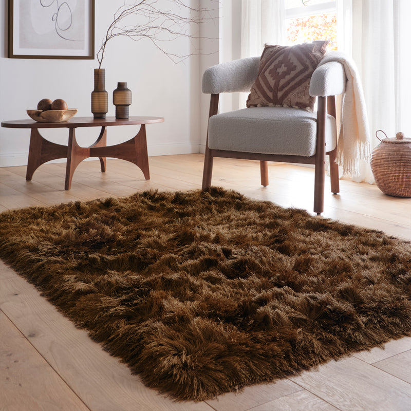 Glamour Deluxe - Mocha-  Pheonox Rug