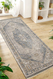 Mateo - Medallion - Blue -   Melrose Interiors