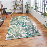 Miami - Botanical - Indoor / Outdoor - Green / Light Beige 19433