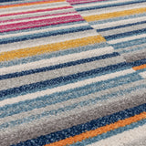 Muse - MU06 Multi-Coloured Stripe-   Asiatic London