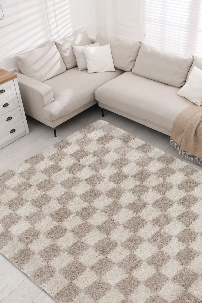 Nomadic - Checks - Natural - Melrose Interiors