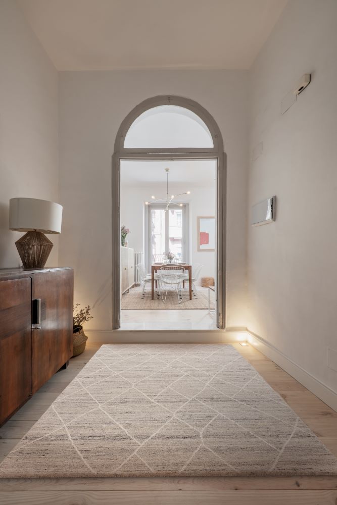 Noah Boho Silver Asiatic London – rugsdirect2u - Main Image