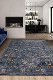 Orner - Traditional  - Blue - Melrose Interiors