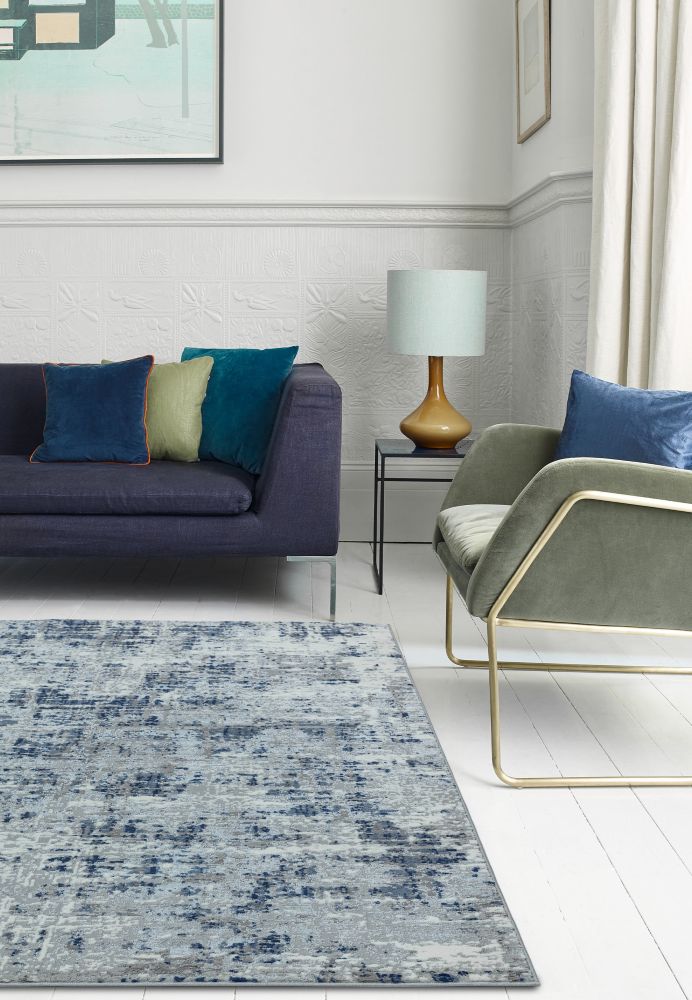 Orion - OR04 Abstract - Blue  -   Asiatic London