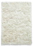 Polar Plush - Plain Shaggy - White / Grey