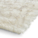 Polar Plush - Plain Shaggy - White / Grey