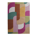 Retro Deco - Pink - Phoenox Rugs