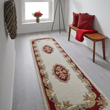 Royal - Cream / Red - Melrose Interiors