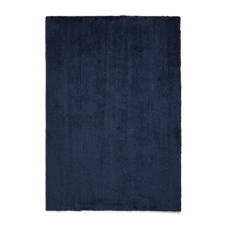 Riviera - Shaggy - B483 - Navy - Think Rugs