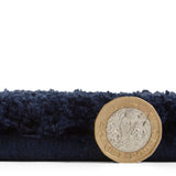 Riviera - Shaggy - B483 - Navy - Think Rugs
