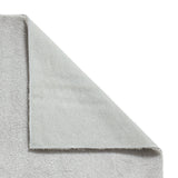 Riviera - Shaggy - B483 - Silver - Think Rugs