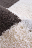 Snug - Blocks - Grey -  Shaggy - Melrose Interiors