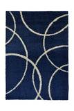 Snug - Bubbles - Navy -  Shaggy - Melrose Interiors