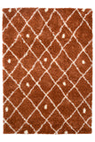 Snug - Nomadic - Terracotta -  Shaggy - Melrose Interiors