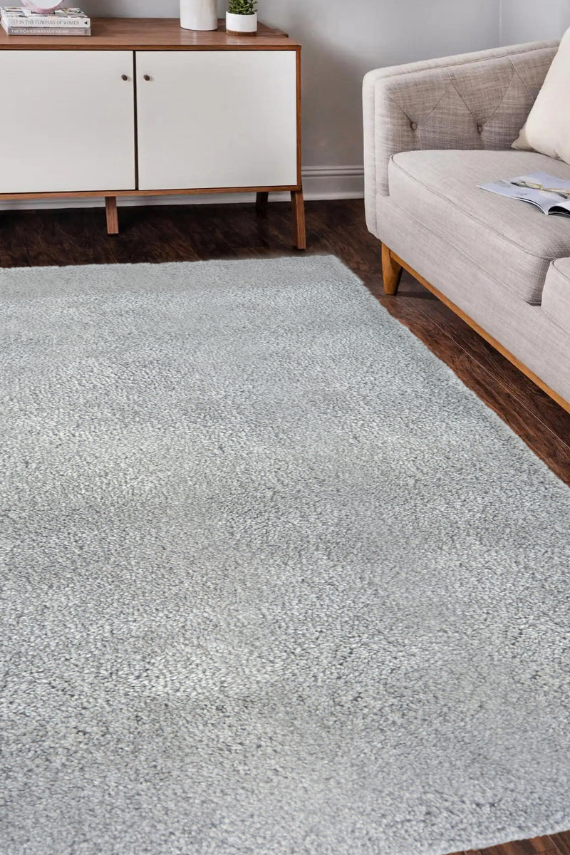 Snug - Plain - Grey - Shaggy - Melrose Interiors