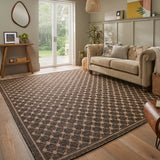 Sumac - SUM105- BROWN- Indoor / Outdoor -    Rama (Concept Looms)