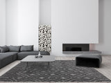 Salta- Indoor / Outdoor - SA02 Charcoal Diamond - Asiatic London