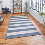 Santa Monica- Indoor / Outdoor - Blue / Light Beige  48644
