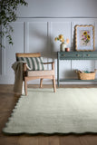 Scalloped Elsie- Seagrass- Phoenox Rugs