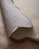 Scalloped Elsie-Natural Brown  - Phoenox Rugs