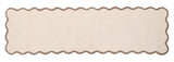Scalloped Elsie-Natural Brown  - Phoenox Rugs