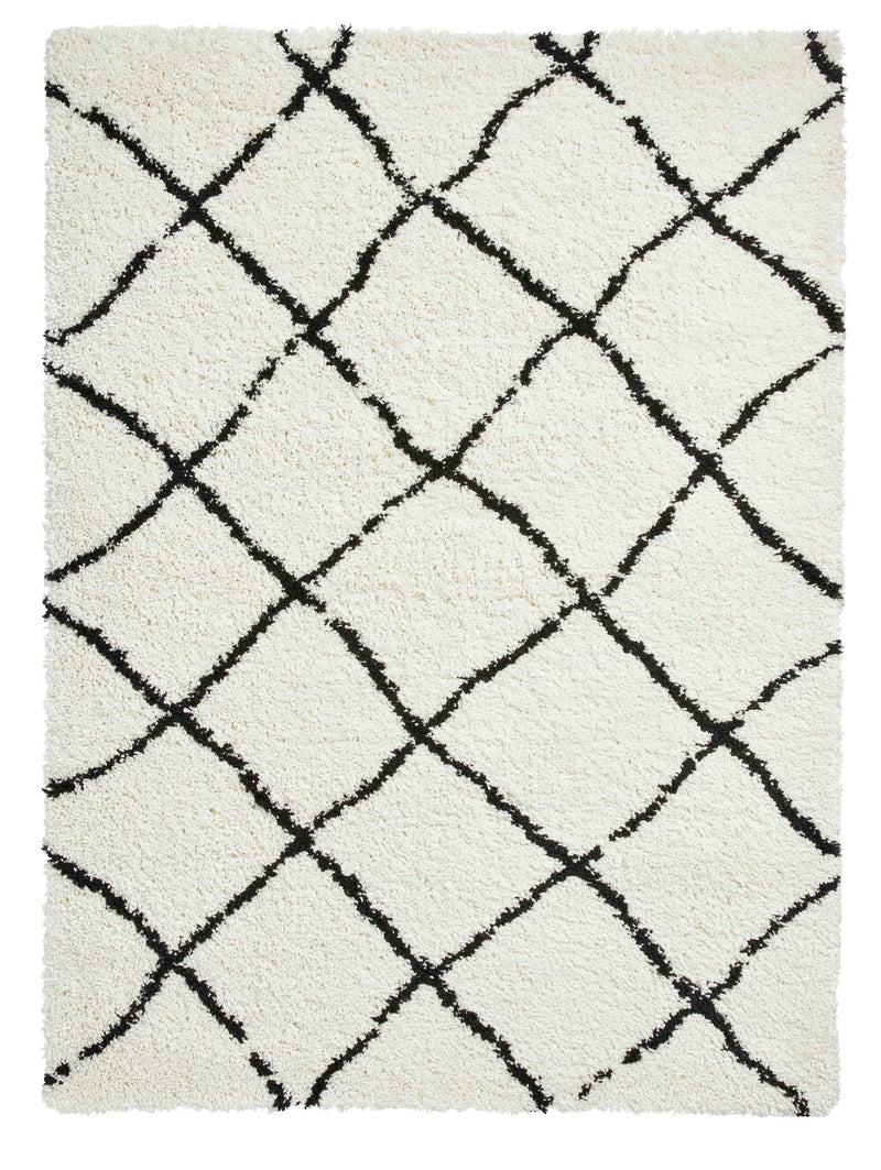 Scandi Berber - White / Black - G257
