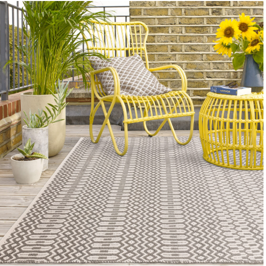 Halsey- Indoor / Outdoor - Grey - Asiatic London