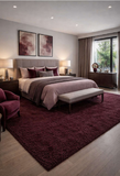 Twilight Shaggy -  039-0001 1144 - Burgundy - Mastercraft Rugs