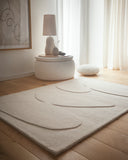 Sculptured Wool - Pebble - Pheonox Rugs