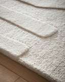 Sculptured Wool - Stone - Pheonox Rugs